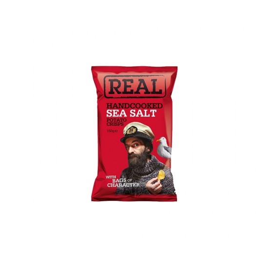 Picture of REAL CRISPS SEA SALT 150GR